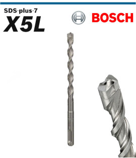 Bosch Свредло за перфоратор SDS-plus-7(X5L), армиран бетон 14.0x400x465 mm